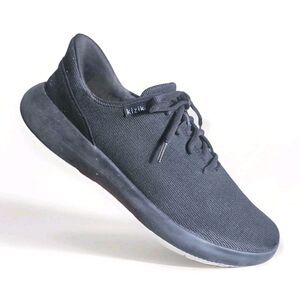 Kizik Madrid Eco Knit Mens Size 14 Triple Black Fast Handsfree Athletic Shoes